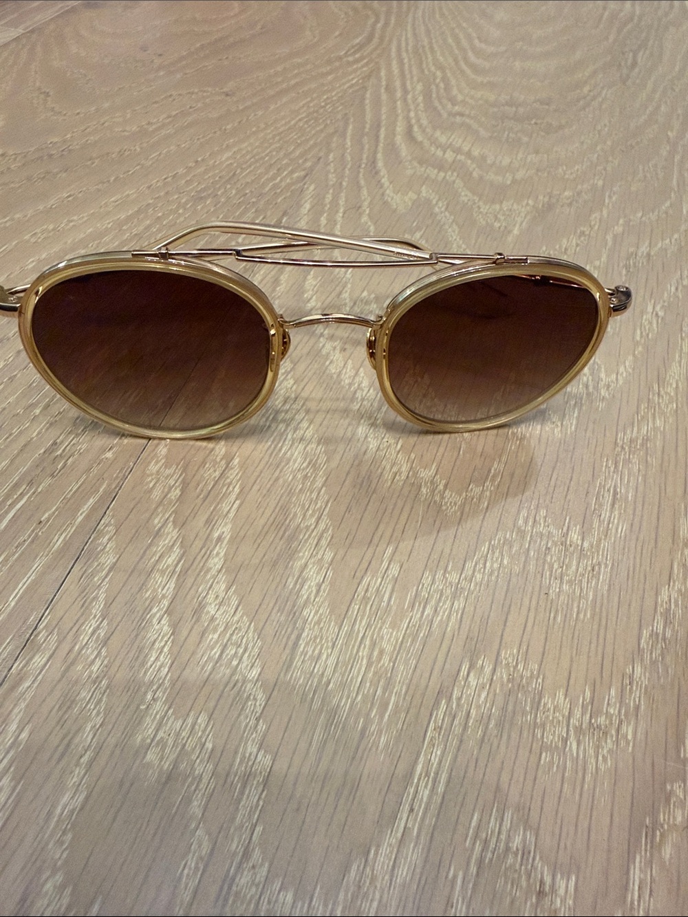 Krewe 24k Porter Gold Sunglasses